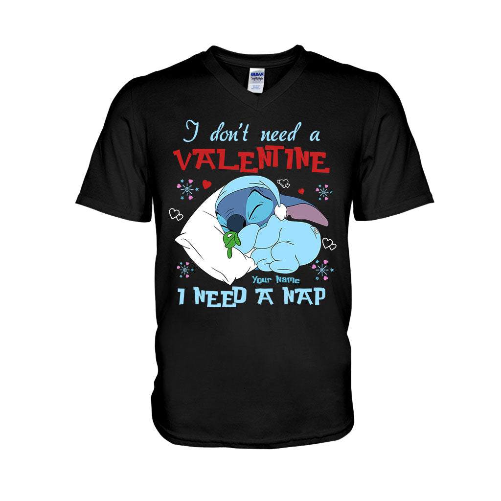 Personalized Valentine Ohana T-shirt & Hoodie Gift for Partner T-shirt & Hoodie GradoCreations