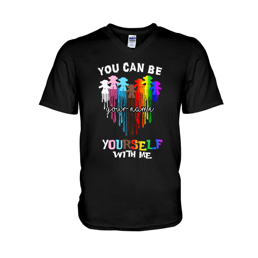 Personalized LGBT Support T-Shirt & Hoodie Custom Name Gift T-shirt & Hoodie GradoCreations