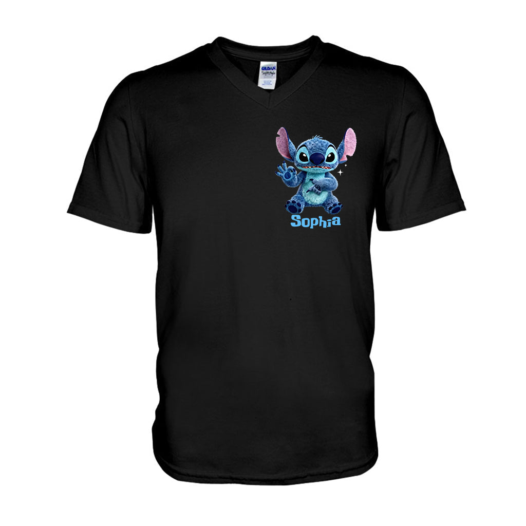 Personalized Cute Alien T-shirt & Hoodie for Kids - Ohana Gift T-shirt & Hoodie GradoCreations