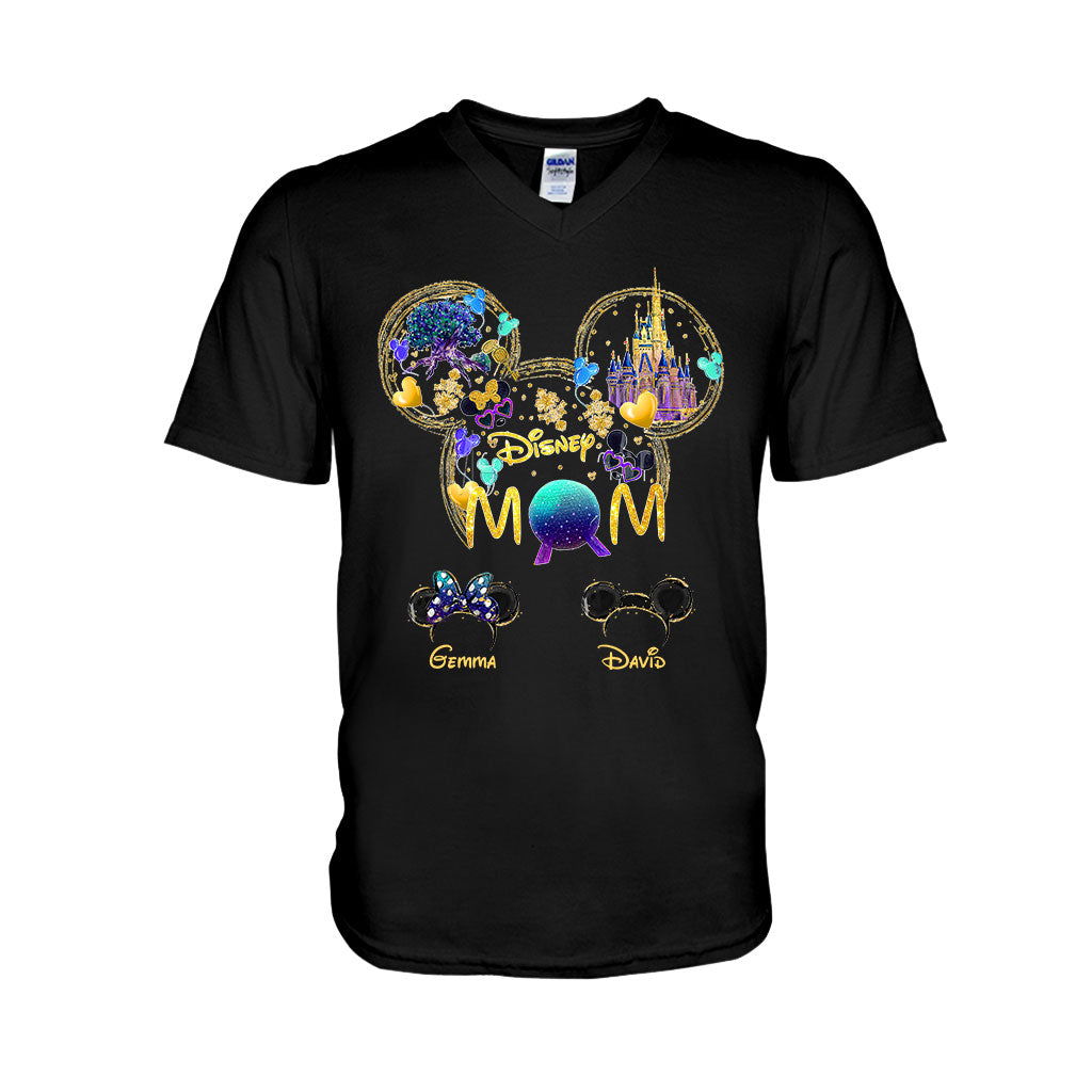 Personalized Disney Mom T-shirt Custom Name Gift for Mother's Day T-shirt & Hoodie GradoCreations
