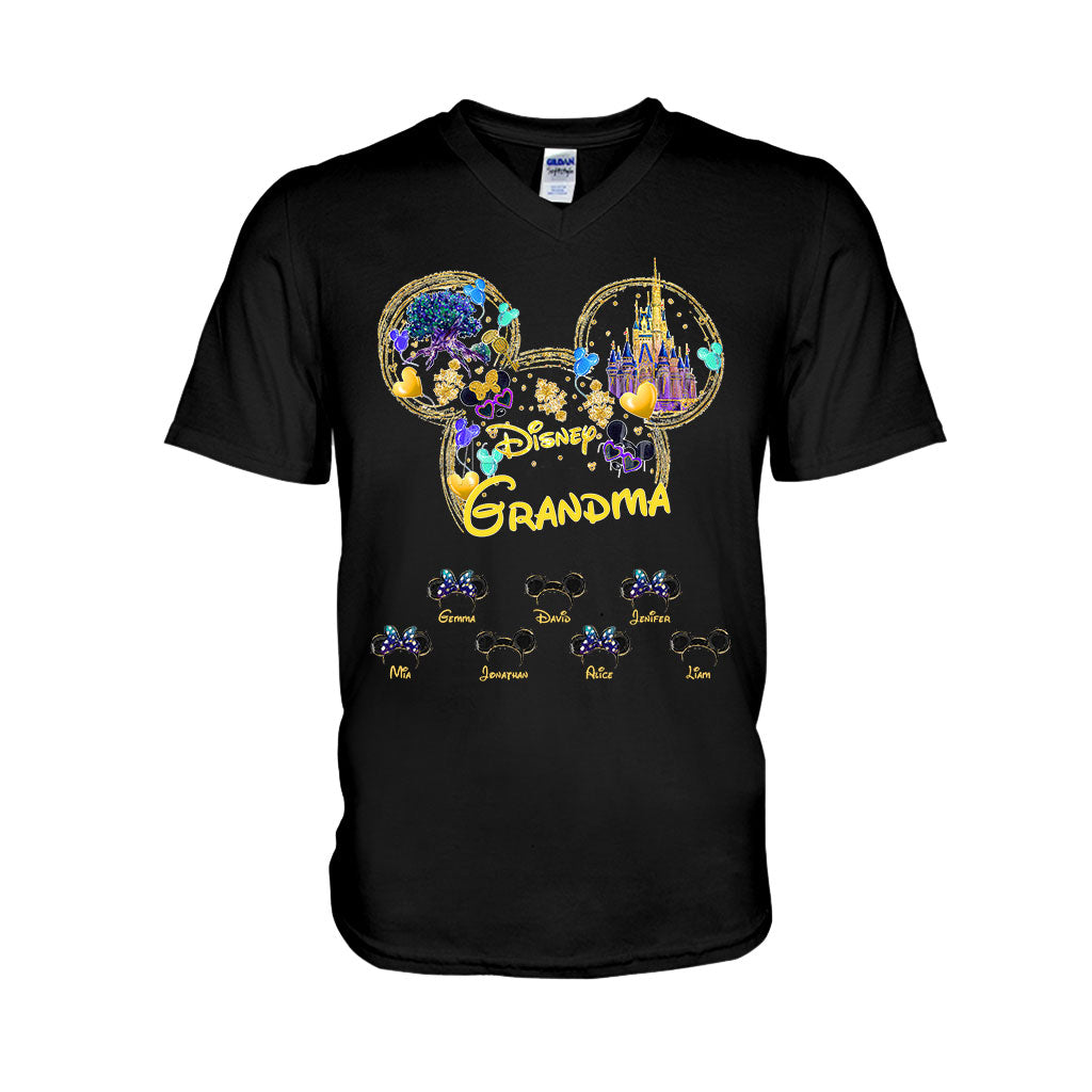 Personalized Disney Grandma T-shirt & Hoodie Gift for Mother's Day T-shirt & Hoodie GradoCreations