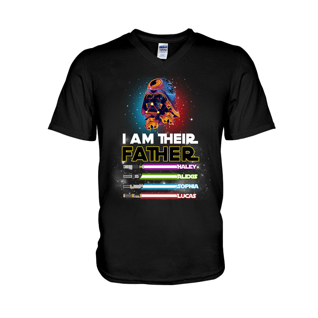 Personalized I Am Their Father T-shirt & Hoodie Gift for Dad T-shirt & Hoodie GradoCreations