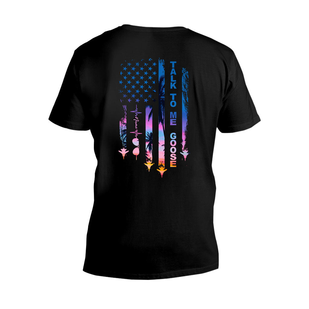 Personalized Independence Day Top Gun T-shirt and Hoodie Gift T-shirt & Hoodie GradoCreations