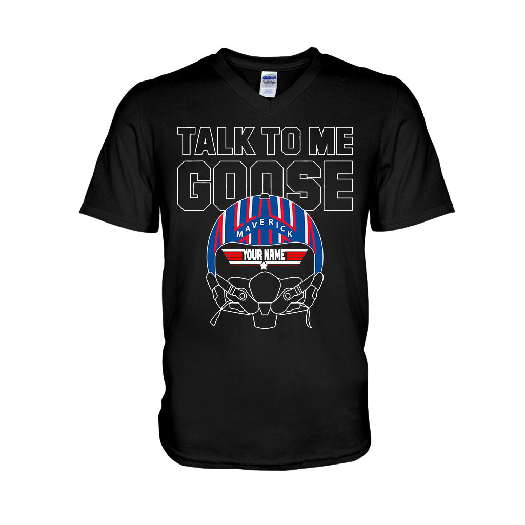 Personalized Top Gun T-shirt Custom Name Gift Idea T-shirt & Hoodie GradoCreations