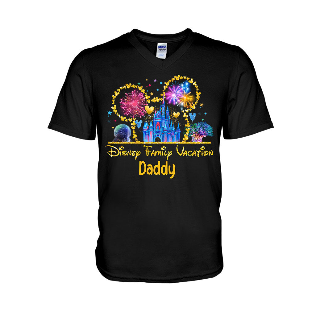 Personalized Disney Family Vacation T-shirt & Hoodie for Dad T-shirt & Hoodie GradoCreations