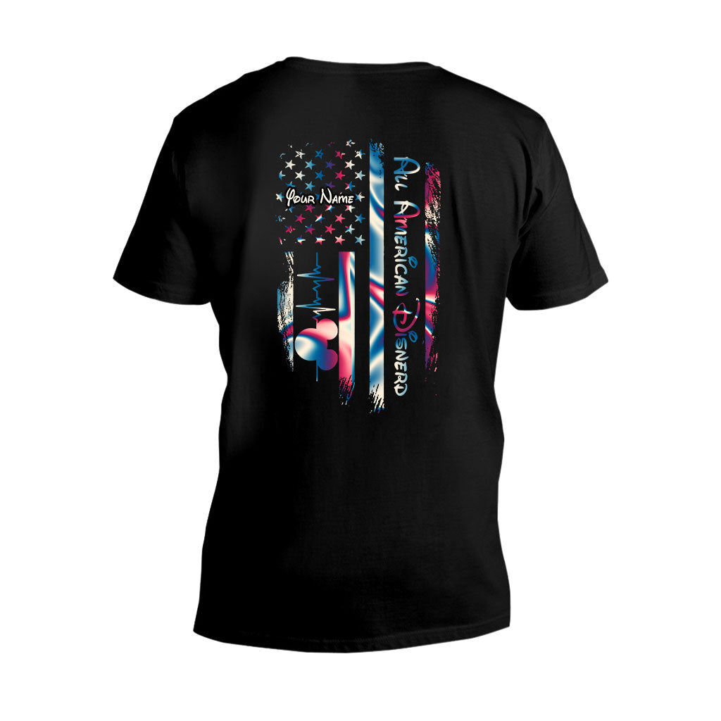 Personalized Independence Day T-Shirt & Hoodie with Name Customization T-shirt & Hoodie GradoCreations