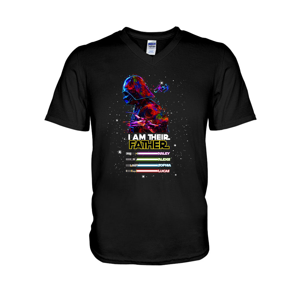 Personalized I Am Their Father T-shirt & Hoodie Gift for Dad T-shirt & Hoodie GradoCreations