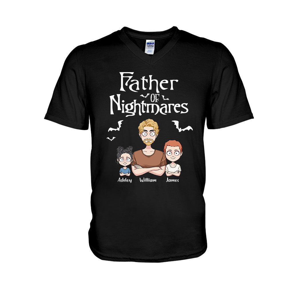 Personalized Father Of Nightmares T-Shirt & Hoodie for Dad T-shirt & Hoodie GradoCreations
