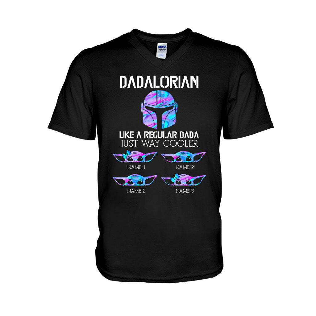 Personalized Dadalorian T-shirt & Hoodie Gift for Dad T-shirt & Hoodie GradoCreations