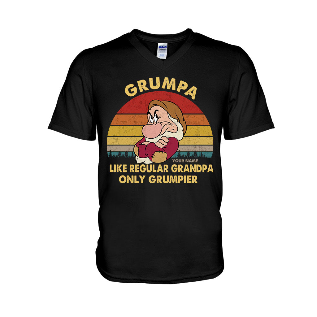 Personalized Grumpa T-shirt and Hoodie Gift for Dad T-shirt & Hoodie GradoCreations