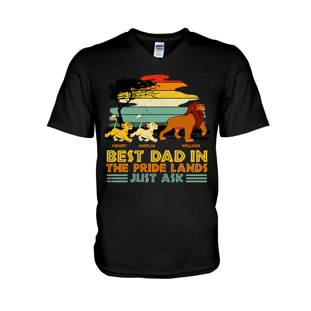 Personalized Best Dad T-Shirt & Hoodie for Father's Day Gift T-shirt & Hoodie GradoCreations
