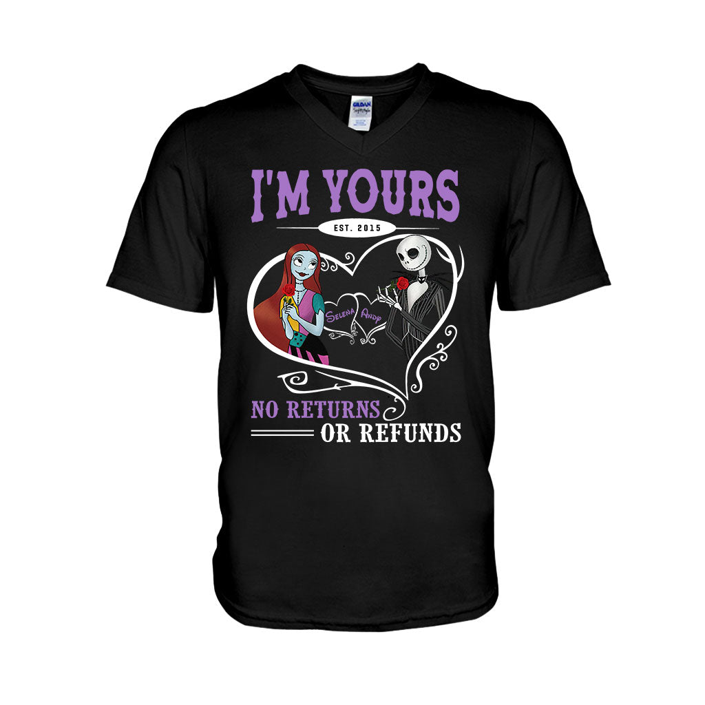 Personalized I'm Yours No Returns Nightmare T-Shirt & Hoodie Gift T-shirt & Hoodie GradoCreations