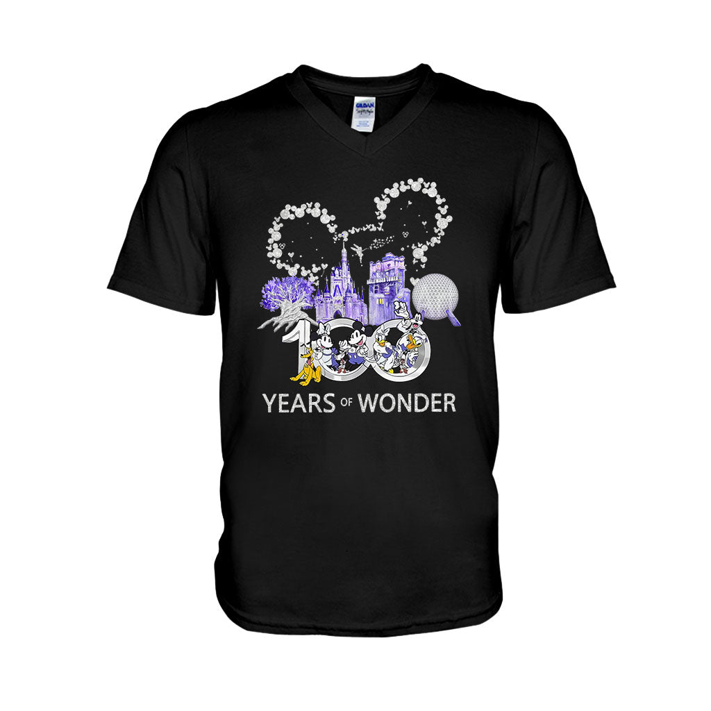 100 Years of Wonder T-shirt & Hoodie for Disney Fans T-shirt & Hoodie GradoCreations