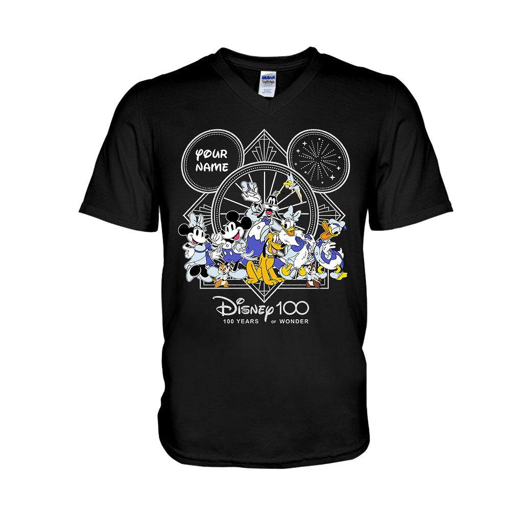Personalized Disney 100 Years T-shirt & Hoodie with Custom Name for Birthday & Christmas T-shirt & Hoodie GradoCreations