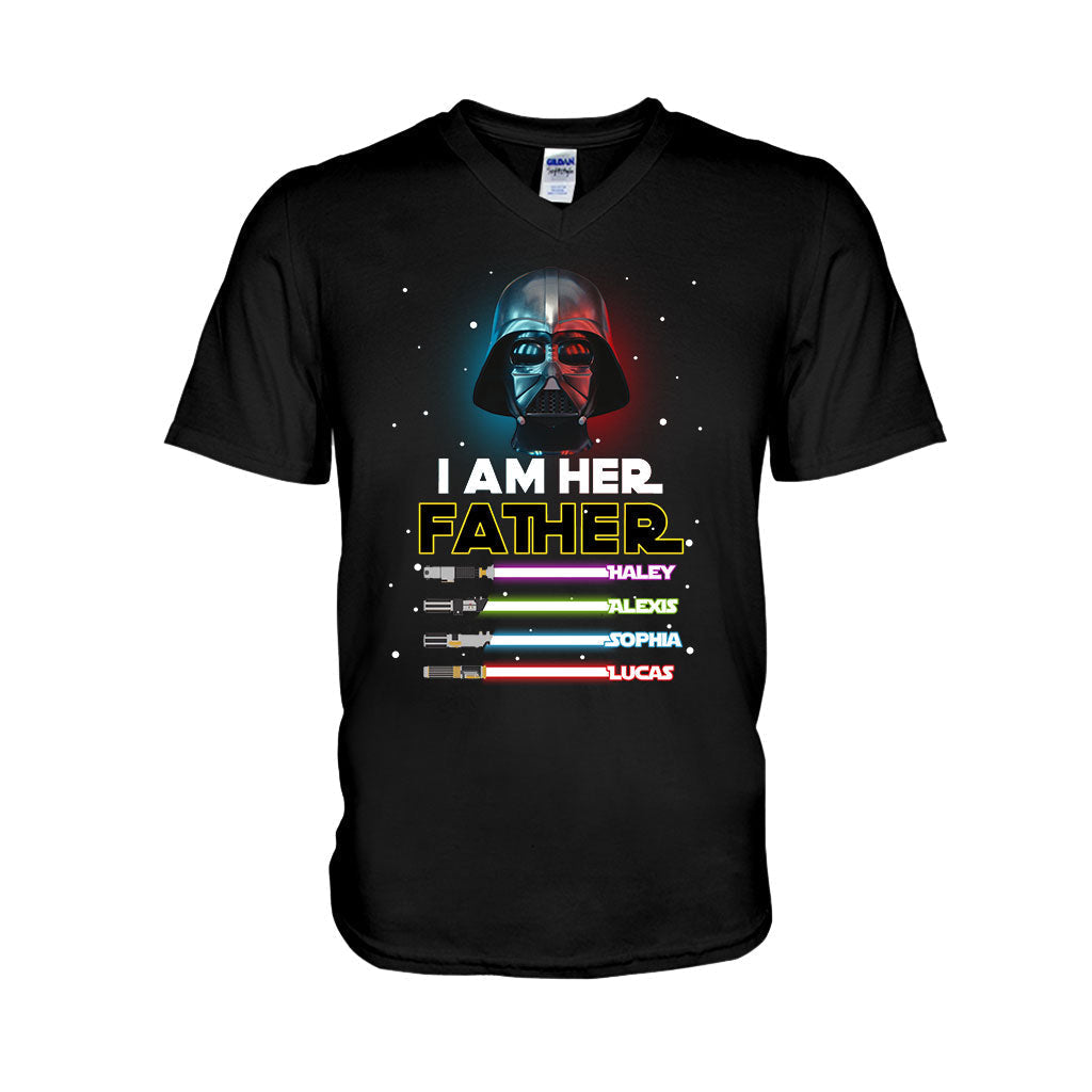 Personalized I Am Their Father T-shirt and Hoodie for Dad T-shirt & Hoodie GradoCreations