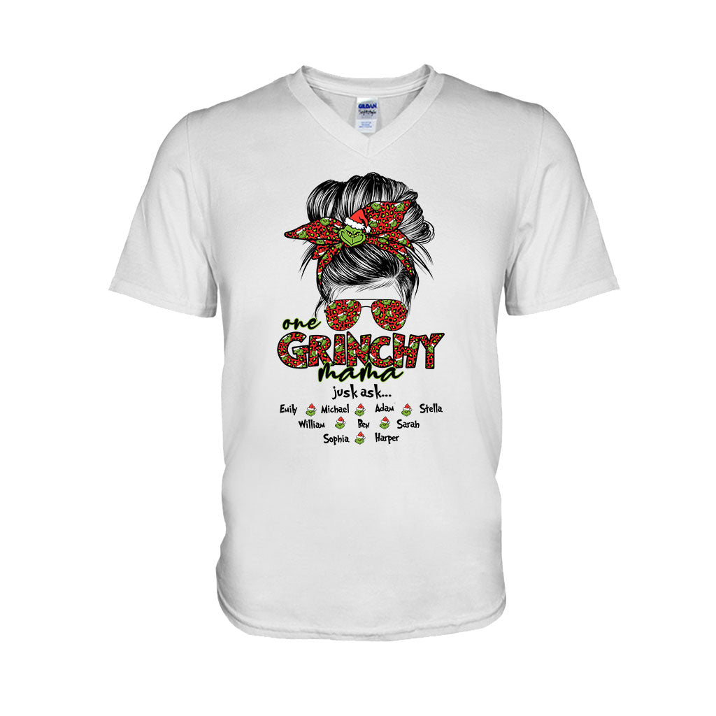 Personalized Christmas T-shirt & Hoodie Gift for Mom Life T-shirt & Hoodie GradoCreations