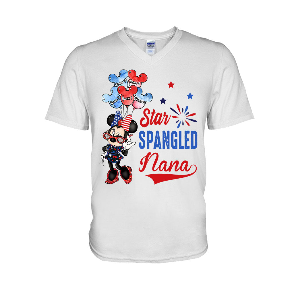 Personalized Independence Day Grandma T-shirt and Hoodie Gift T-shirt & Hoodie GradoCreations
