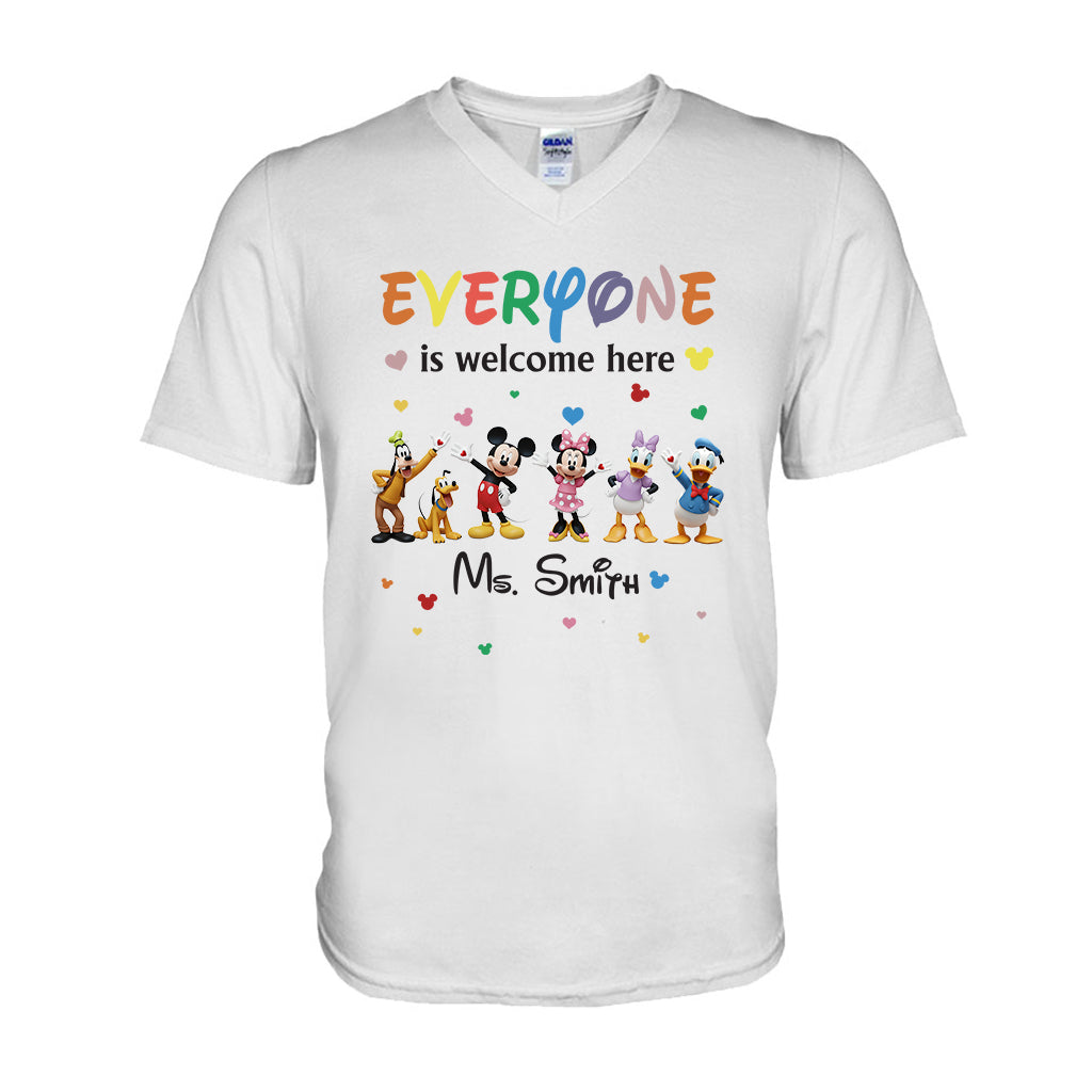 Personalized 'Everyone Is Welcome Here' T-shirt & Hoodie for Kids T-shirt & Hoodie GradoCreations
