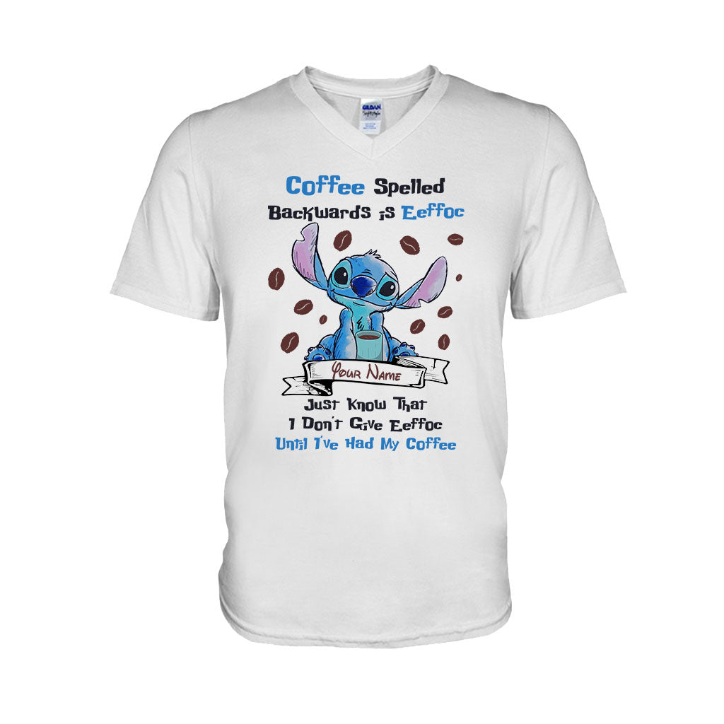 Personalized Coffee Spelled Eeffoc T-shirt & Hoodie Gift Idea T-shirt & Hoodie GradoCreations