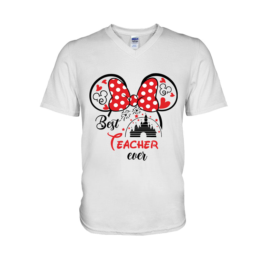 Personalized Best Teacher Ever T-Shirt & Hoodie Gift for Educators T-shirt & Hoodie GradoCreations