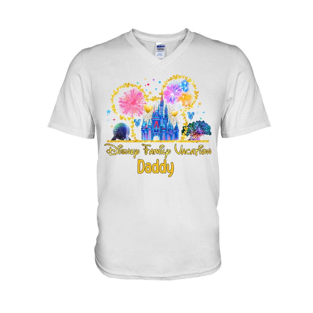 Personalized Disney Family Vacation T-shirt & Hoodie for Dad T-shirt & Hoodie GradoCreations