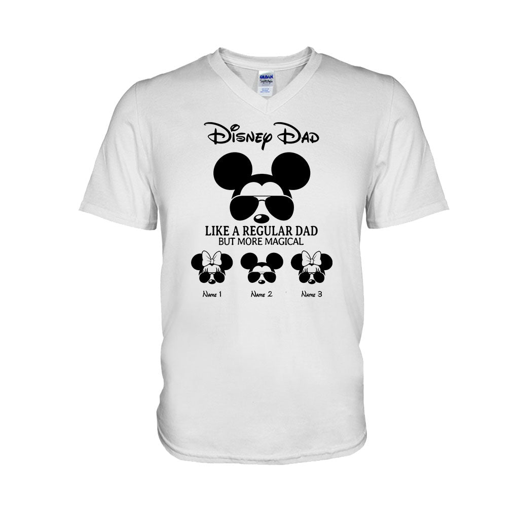 Personalized Magical Dad Mouse T-shirt & Hoodie Gift for Father's Day T-shirt & Hoodie GradoCreations