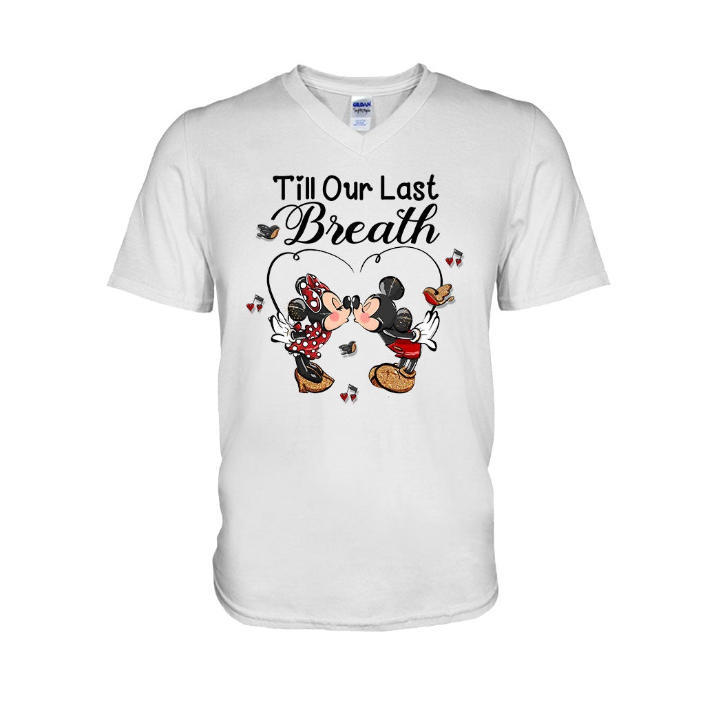 Personalized Mouse T-shirt & Hoodie Couple Gift Vows for Wedding Anniversary T-shirt & Hoodie GradoCreations