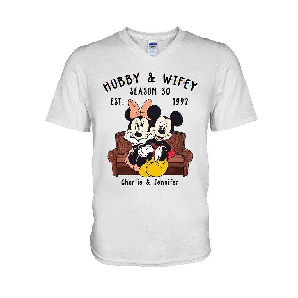 Personalized Couple Mouse T-shirt & Hoodie Gift for Anniversaries T-shirt & Hoodie GradoCreations
