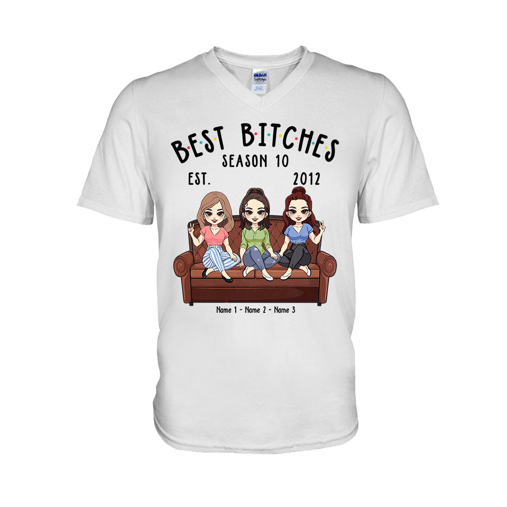Personalized Bestie T-shirt and Hoodie Gift for Friends T-shirt & Hoodie GradoCreations