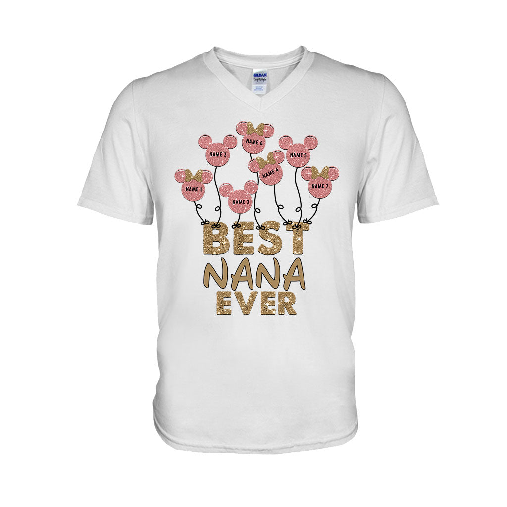 Personalized Mother's Day Mouse T-Shirt & Hoodie Gift for Nana T-shirt & Hoodie GradoCreations