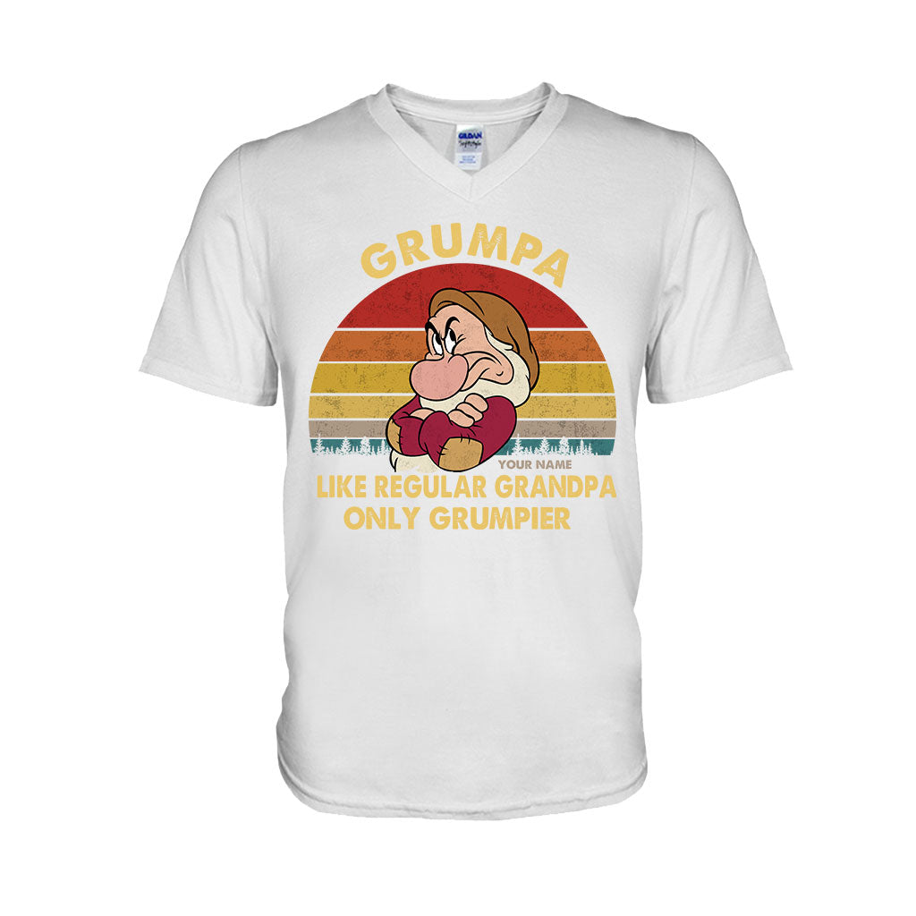 Personalized Grumpa T-shirt and Hoodie Gift for Dad T-shirt & Hoodie GradoCreations