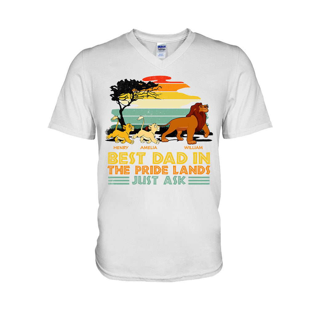 Personalized Best Dad T-Shirt & Hoodie for Father's Day Gift T-shirt & Hoodie GradoCreations