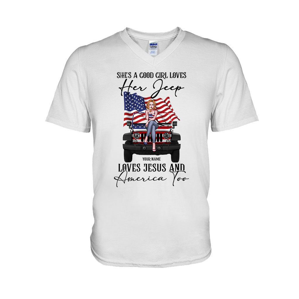 Personalized Independence Day T-shirt and Hoodie Custom Name | GradoCreations T-shirt & Hoodie GradoCreations