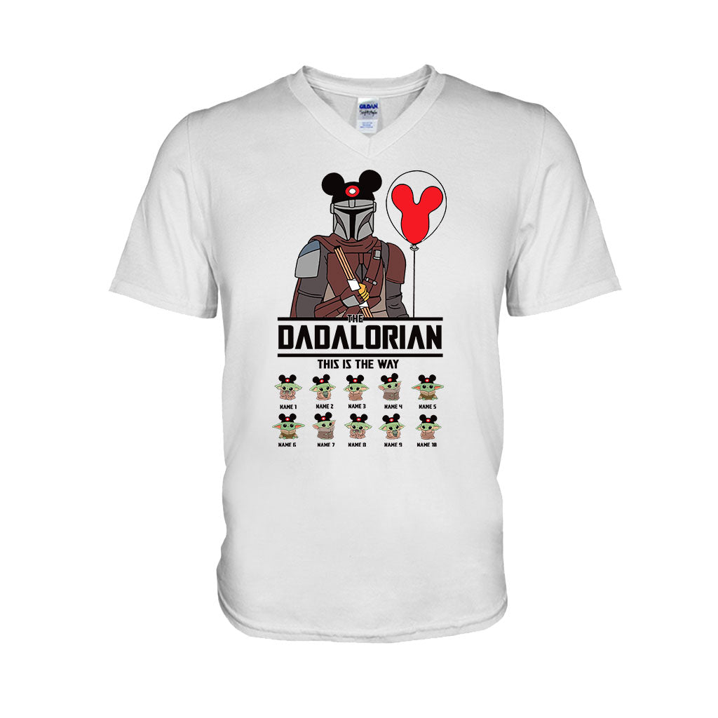 Personalized DADALORIAN T-Shirt & Hoodie Gift for Dad T-shirt & Hoodie GradoCreations