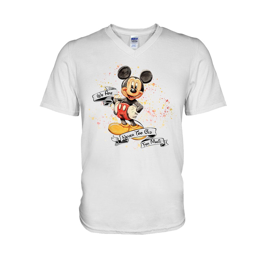Personalized Mickey Mouse Ears T-shirt & Hoodie Gift for Birthday T-shirt & Hoodie GradoCreations