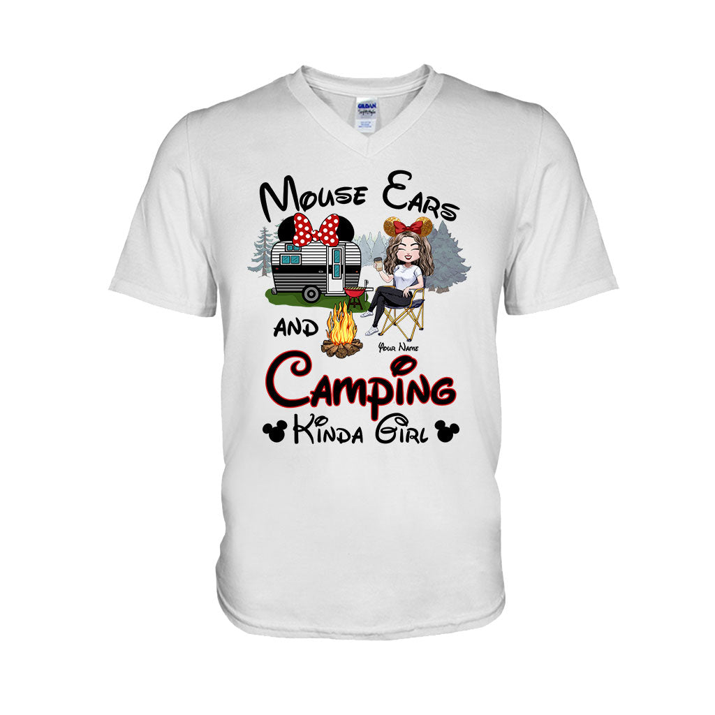 Personalized Camping Kinda Girl T-shirt Hoodie Custom Gift T-shirt & Hoodie GradoCreations