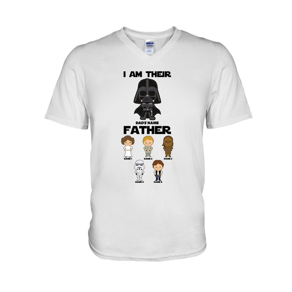 Personalized I Am Their Father T-shirt & Hoodie for Dad T-shirt & Hoodie GradoCreations