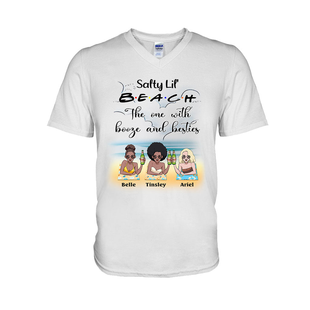 Personalized Salty Lil' Besties T-shirt & Hoodie Gift for Friends T-shirt & Hoodie GradoCreations