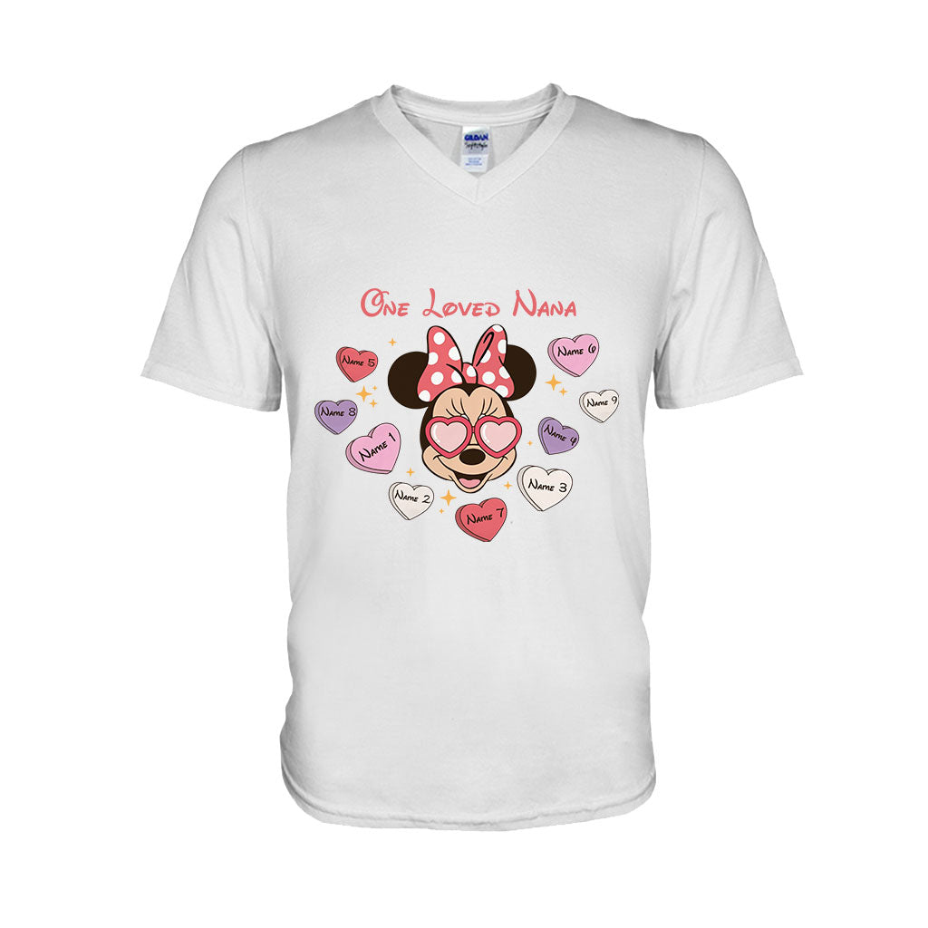 Personalized Valentine's Grandma T-Shirt & Hoodie Gift for Nana T-shirt & Hoodie GradoCreations