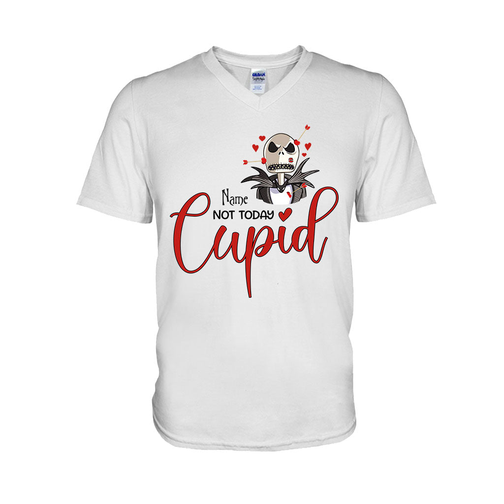 Personalized Not Today Cupid T-shirt & Hoodie Gift for Valentine T-shirt & Hoodie GradoCreations