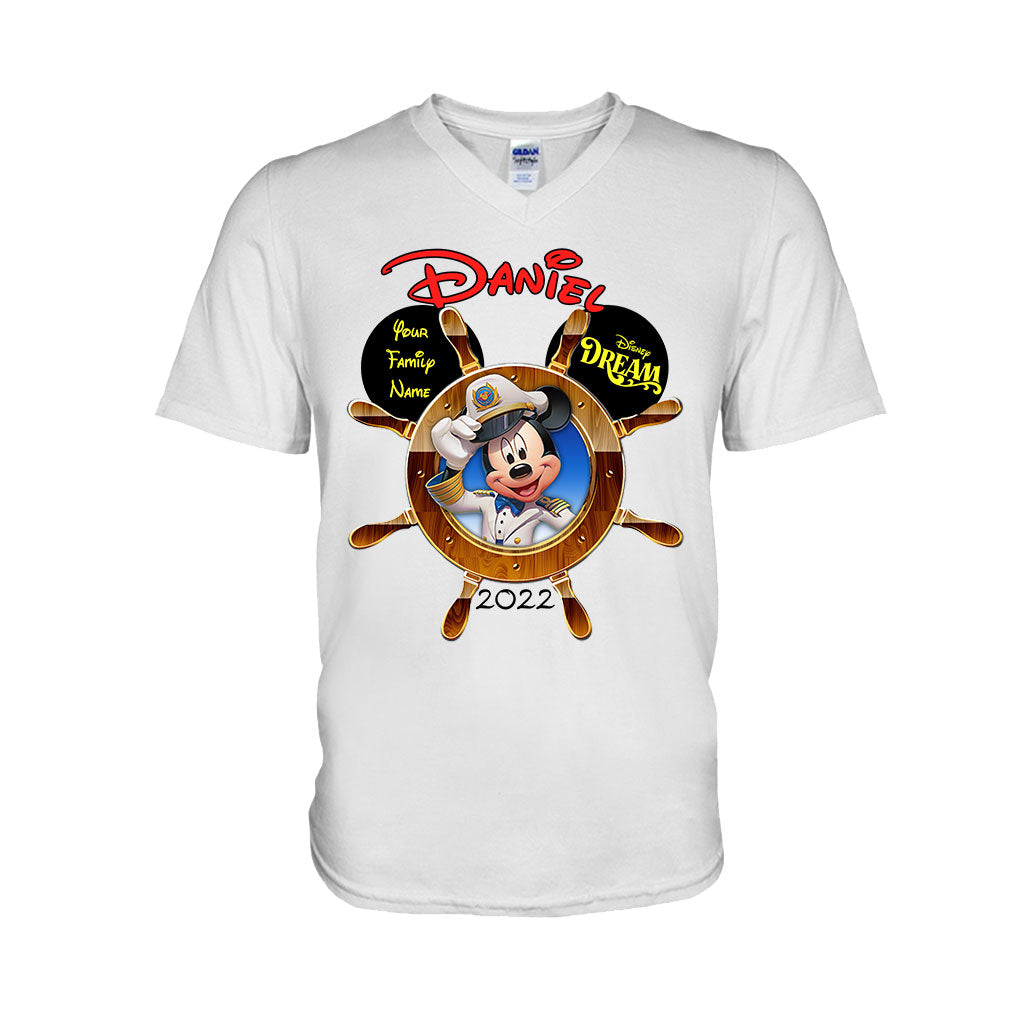 Personalized Mickey Mouse Ears Cruise T-shirt & Hoodie Gift for Family T-shirt & Hoodie GradoCreations