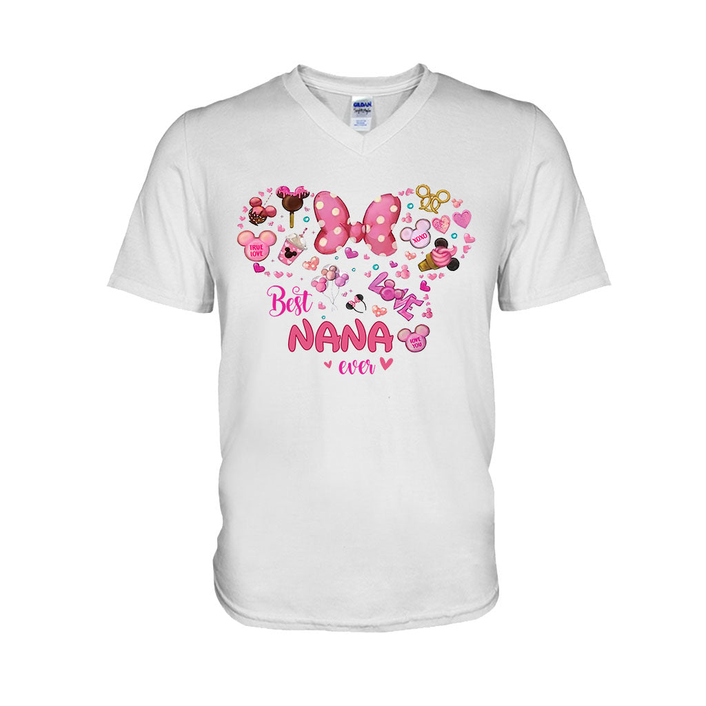 Personalized Best Nana Ever T-shirt & Hoodie Gift for Grandma T-shirt & Hoodie GradoCreations