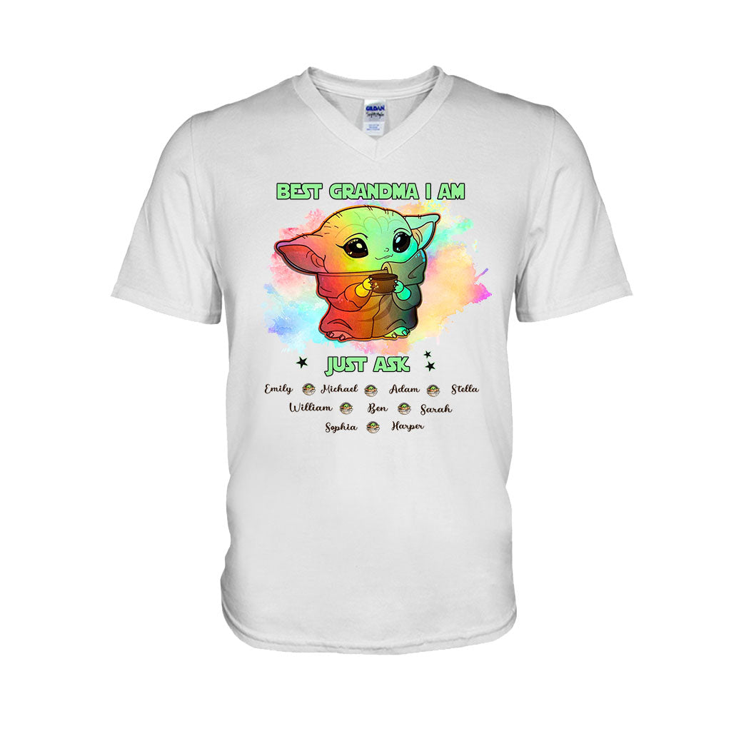 Personalized Best Grandma T-shirt & Hoodie with Custom Names Gift T-shirt & Hoodie GradoCreations
