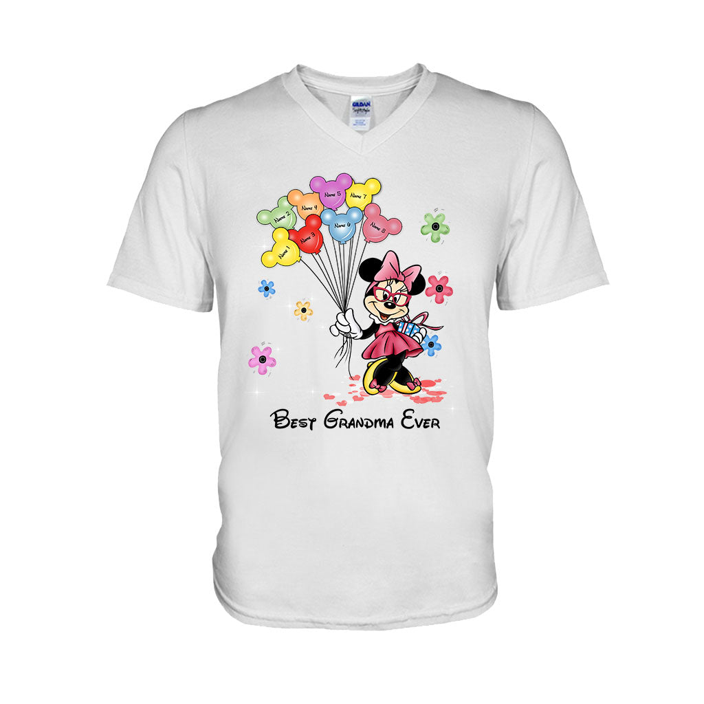 Personalized Grandma T-shirt & Hoodie with Disney Design T-shirt & Hoodie GradoCreations