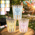 Personalized Frosted Cups Custom Name Bachelorette Party Gift Frosted Cups GradoCreations