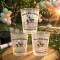 Personalized Frosted Cups Custom Name Bachelorette Party Favor Frosted Cups GradoCreations