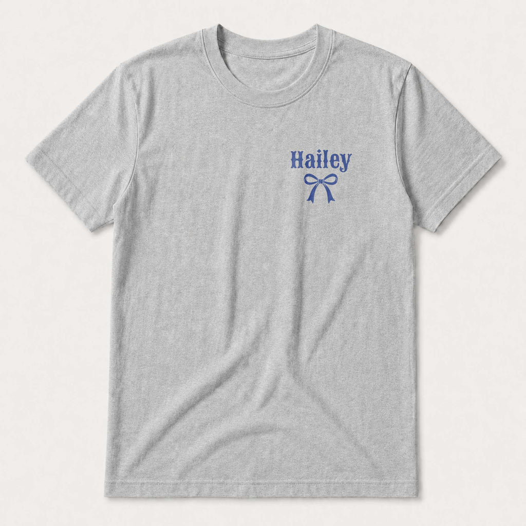 Personalized Cheetah Bachelorette T-Shirt Custom Front Back Gift T-Shirt Font and Back GradoCreations