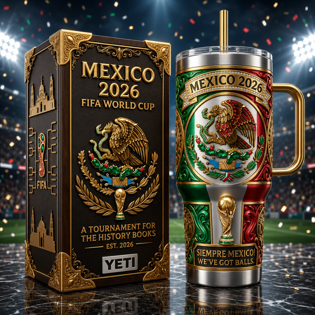 Personalized Tumbler for Football Lovers | Siempre Mexico Gift