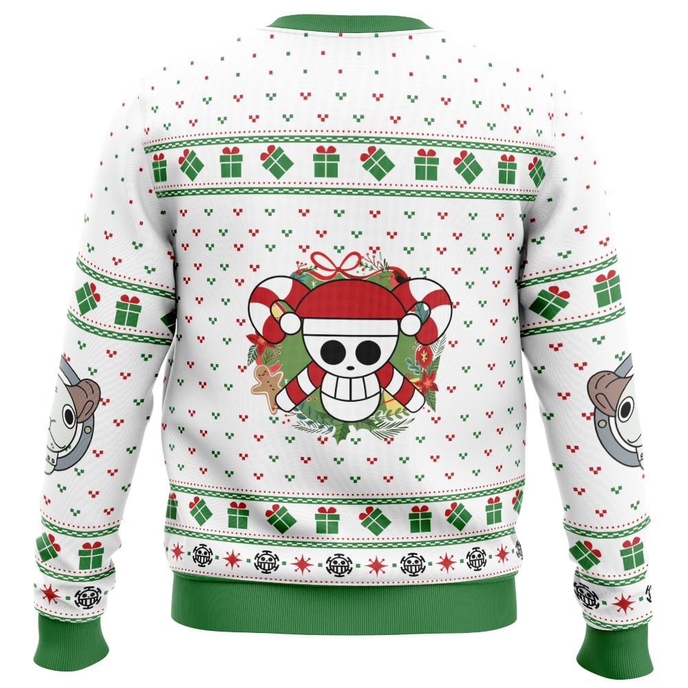 Personalized Ugly Christmas Sweatshirt for Dad, Grandpa, Husband - Fun One Piece Design Gift