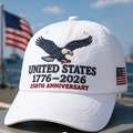 Personalized 250th Anniversary Cap Custom Name Gift for Dad HN590 - AOP Cap GradoCreations